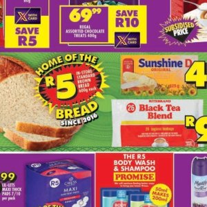 Bread at Shoprite
