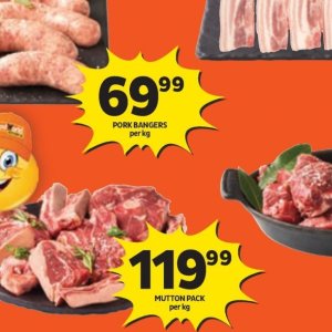 Pork at Shoprite
