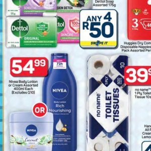 Body lotion nivea  at Pick n Pay Hyper