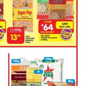 Pasta at Shoprite