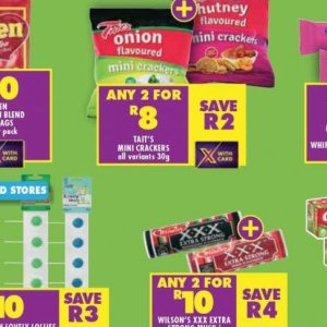 Crackers at Shoprite