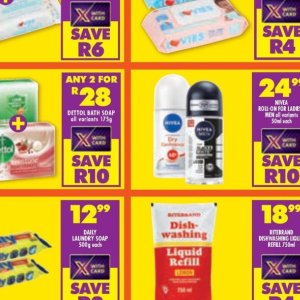 Soap at Shoprite