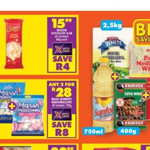 Chocolate at Shoprite
