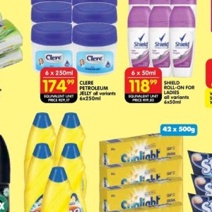 Petroleum jelly at Shoprite