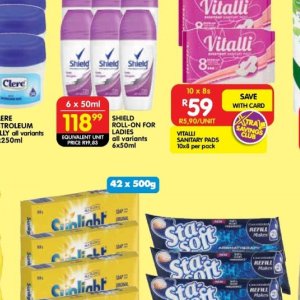 Roll-on at Shoprite
