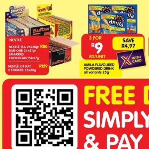 Chocolate at Shoprite