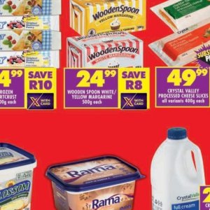 Margarine at Shoprite