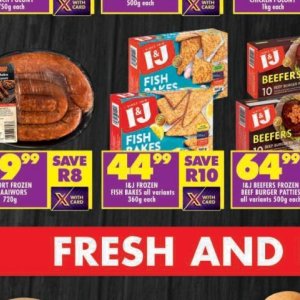 Fish at Shoprite