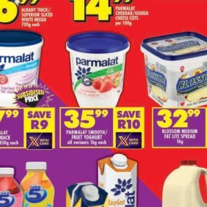 Yoghurt at Shoprite