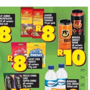 Tea at Shoprite
