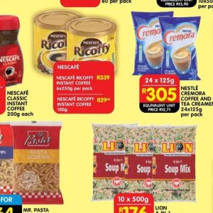 Coffee at Shoprite