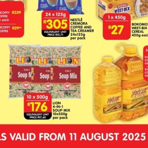 Soup at Shoprite