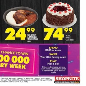 Cake at Shoprite