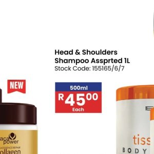 Shampoo at Africa Cash and Carry
