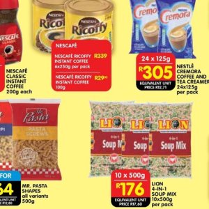 Coffee at Shoprite