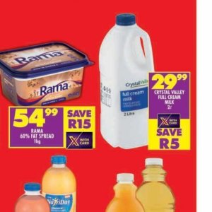Cream danone  at Shoprite