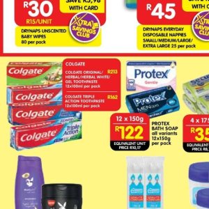 Toothpaste colgate  at Shoprite