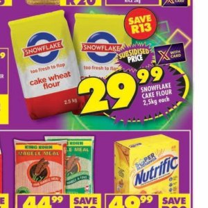 Flour at Shoprite