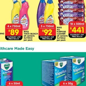 Bleach at Shoprite