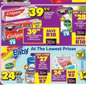 Toothpaste colgate  at Shoprite