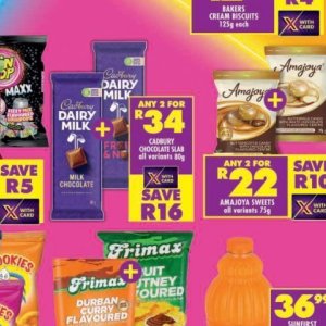 Chocolate at Shoprite