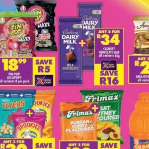 Chocolate at Shoprite
