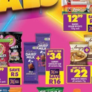 Chocolate at Shoprite
