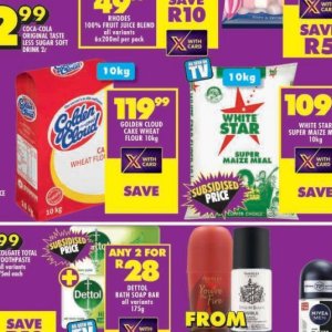 Flour at Shoprite