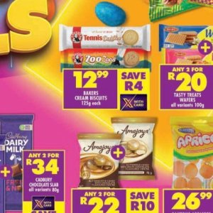 Biscuits at Shoprite