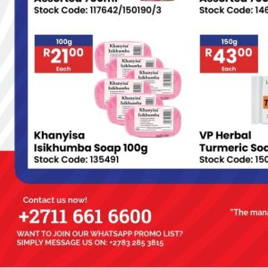 Soap at Africa Cash and Carry
