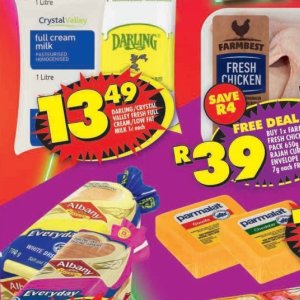 Cream at Shoprite