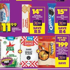 Crackers at Shoprite