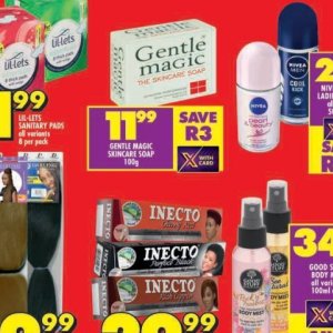 Soap nivea  at Shoprite