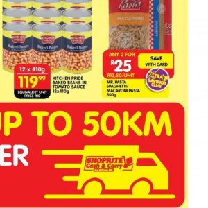 Spaghetti at Shoprite