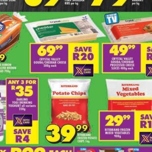 Cheese at Shoprite