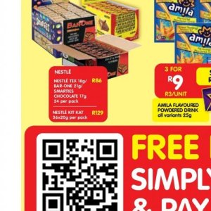 Chocolate at Shoprite