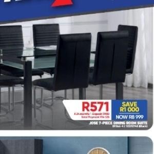Dining room set at Furnmart