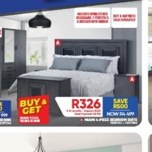 Bedroom at Furnmart