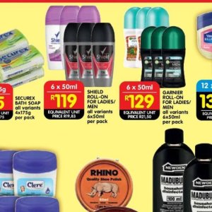 Roll-on garnier  at Shoprite