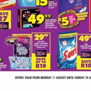 Fabric at Shoprite