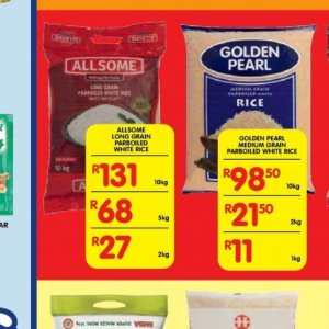Rice at Shoprite