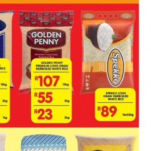 Rice at Shoprite