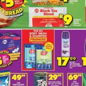 Shampoo at Shoprite
