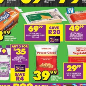 Cheddar at Shoprite