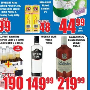 Vodka at Boxer Superstores