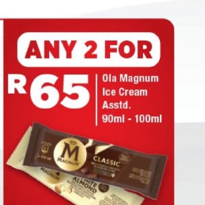 Ice cream at OK Foods