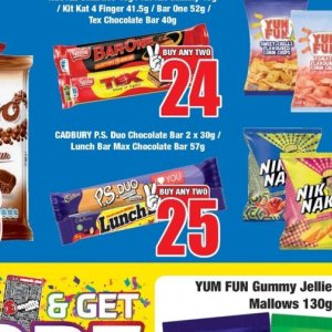 Chocolate at Boxer Superstores