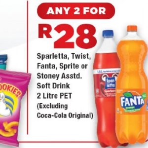 Fizzy drink at OK Foods
