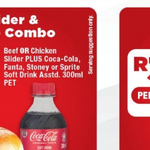 Fizzy drink at OK Foods