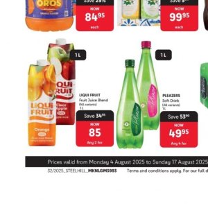 Juice at Makro